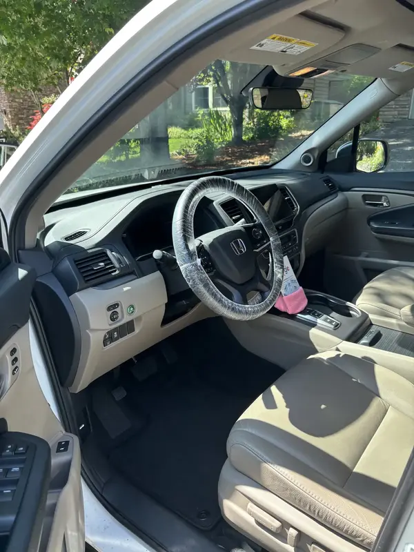 Clean Honda interior